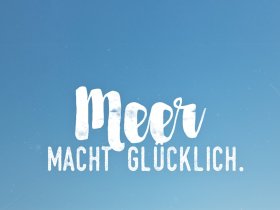 Meer macht glücklich im Oktober