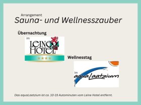 3 Tage | Sauna- und Wellnesszauber inkl. Schwimmbad  
