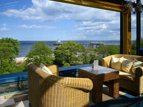 Kuscheln am Kamin mit Meerblick auf Usedom - 2 Nächte