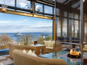 Kuscheln am Kamin mit Meerblick auf Usedom - 2 Nächte