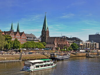 Städte Highlight- 3 Tage in Bremen inkl. 3-Gang-Menü im Unesco Welterbe 