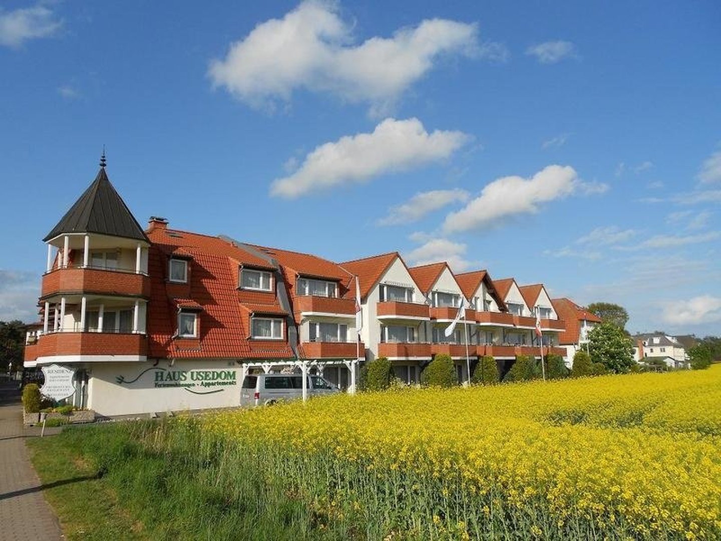 Frühling auf der Insel Usedom im 2-Raum-Appartement inklusive Frühstücksbuffet (4Ü.)