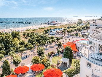 Kurzurlaub direkt an der Strandpromenade inkl. Wellnesswelt