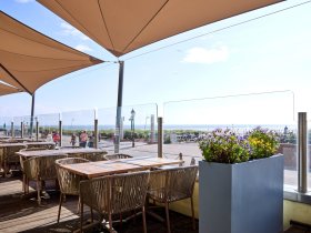 Moije Tied up Börkum im Winter