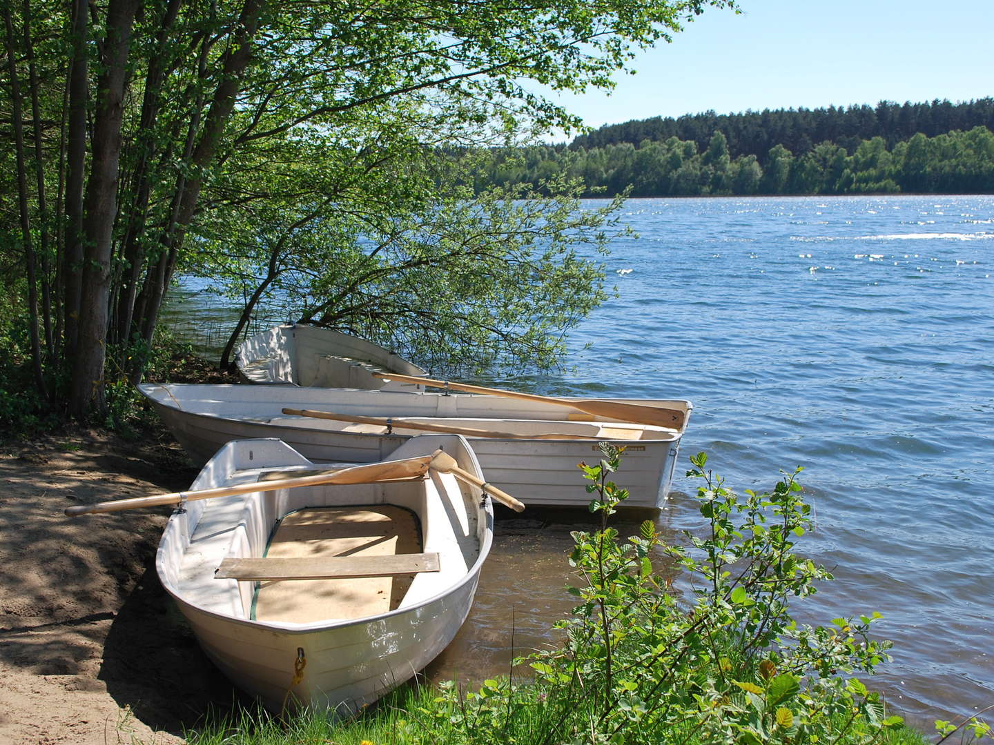 Weihnachten im Ferienhaus am See