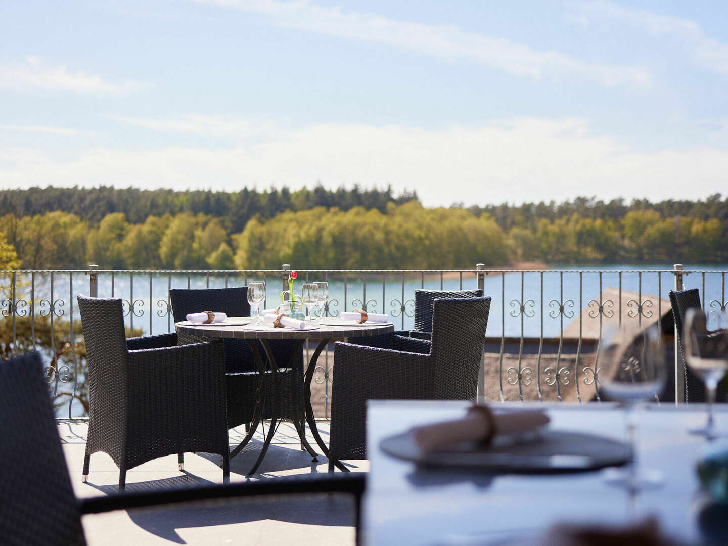Weihnachten im Ferienhaus am See