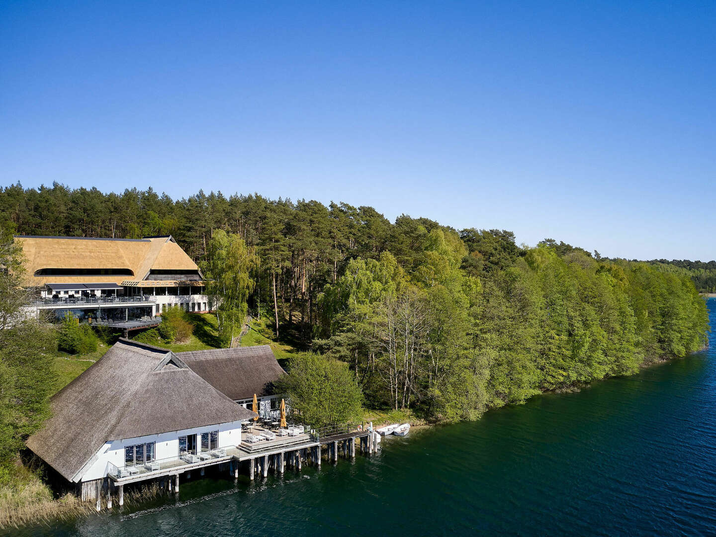 Weihnachten im Ferienhaus am See