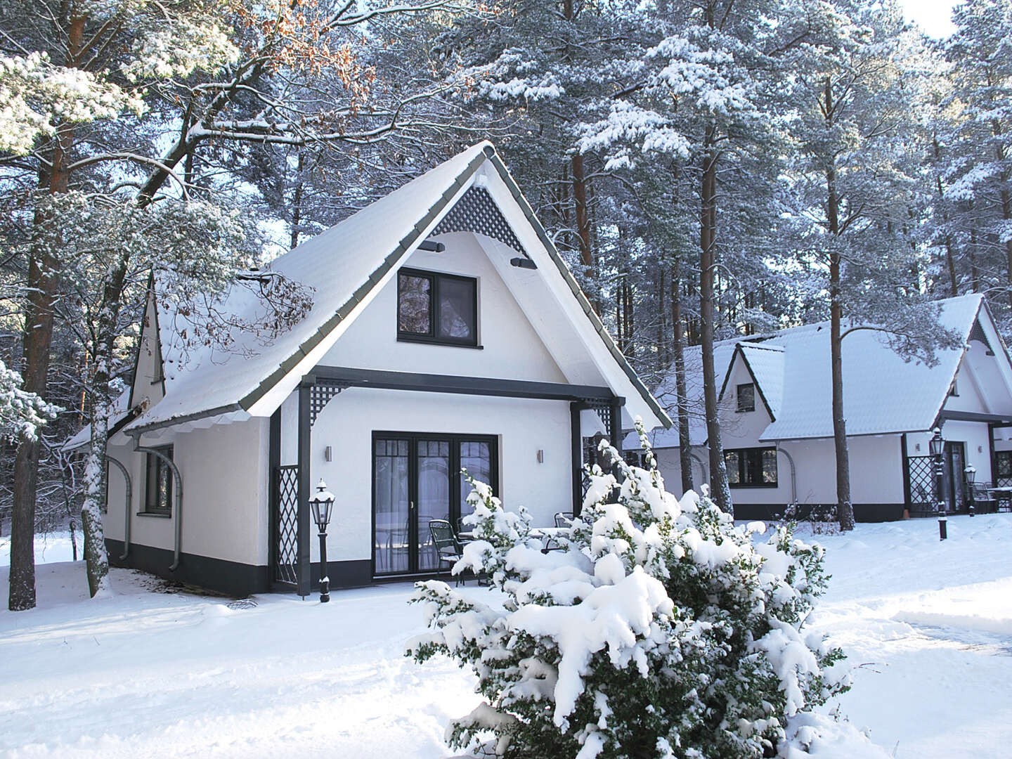 Weihnachten im Ferienhaus am See