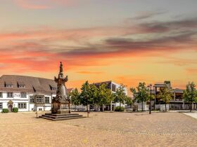 Romantische Nacht im Silberbachtal im Teutoburger Wald