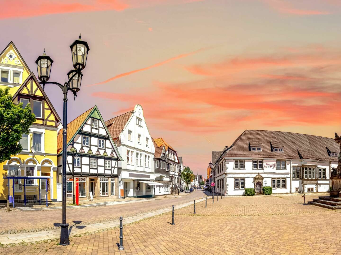 Romantische Nacht im Silberbachtal im Teutoburger Wald