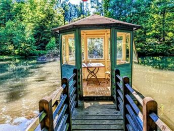 Romantische Nacht im Silberbachtal im Teutoburger Wald