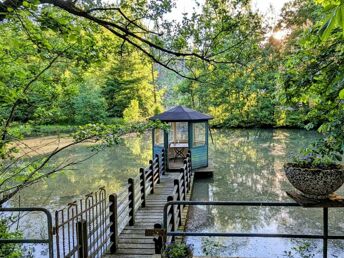 Romantische Nacht im Silberbachtal im Teutoburger Wald