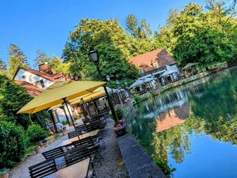Romantische Nacht im Silberbachtal im Teutoburger Wald