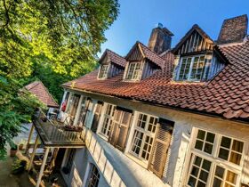 Romantische Nacht im Silberbachtal im Teutoburger Wald