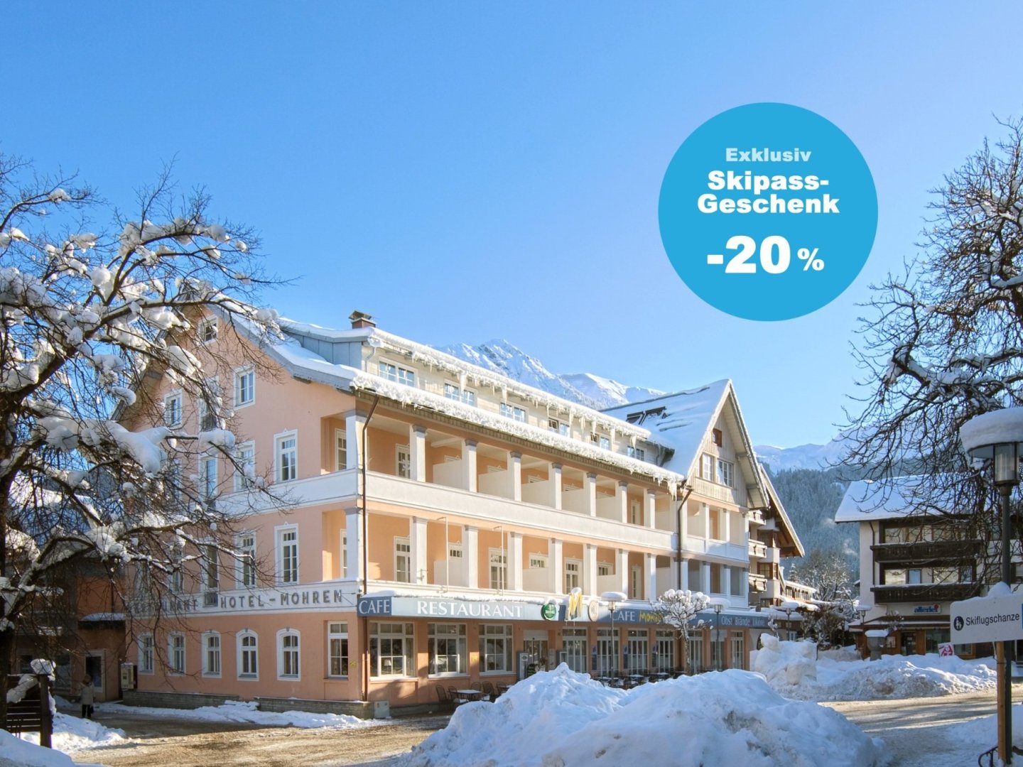 Dolce Vita im Herzen von Oberstdorf: Übernachtung im 4-Sterne Hotel Mohren