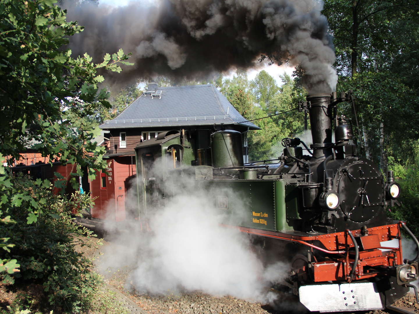  4 Tage Romantik mit der Dampfeisenbahn & dem Solebad 