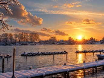 Weihnachtszauber am Passader See