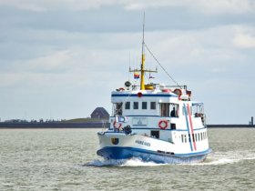 Stürmische Auszeit auf der Hallig und mitten im Meer...