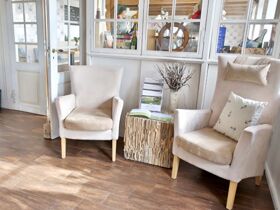 Stürmische Auszeit auf der Hallig und mitten im Meer...