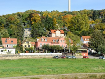 Winter- Romantik an der Elbe - 3 Tage im Hotel Elbterrasse Wachwitz 