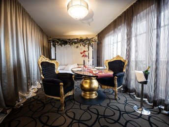 Luxury Dreams | 2 Nächte inkl. Kuschelfrühstück & Casanova Love Dinner, Minibar, Blumen, Sekt uvm.