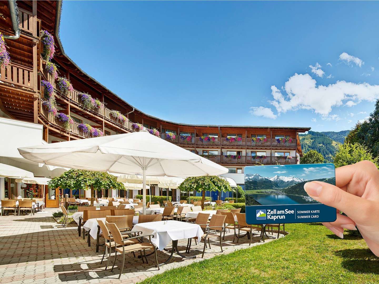 Sommer-Wellness in Kaprun inkl. Behandlungsgutschein & Sommercard