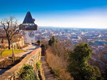 Steirische Landeshauptstadt entdecken inkl. Altstadtrundgang & Fahrt mit der Altstadtbim |6 Nächte