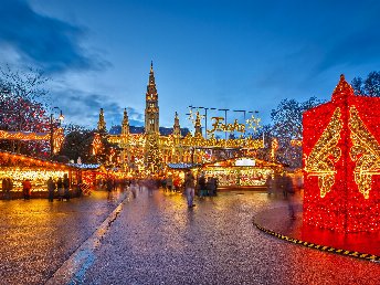Adventurlaub in Wien - Besuchen Sie die Wiener Christkindlmärkte | 2 Nächte