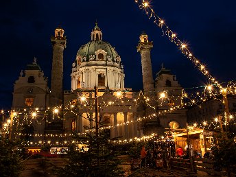 Adventurlaub in Wien - Besuchen Sie die Wiener Christkindlmärkte | 3 Nächte