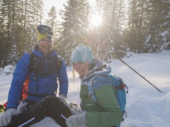 Schneeschuhwandern.....auf Winters Spuren