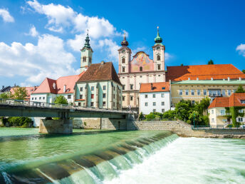 Kurzurlaub & Wellness in der Romantikstadt Steyr | 4 Nächte