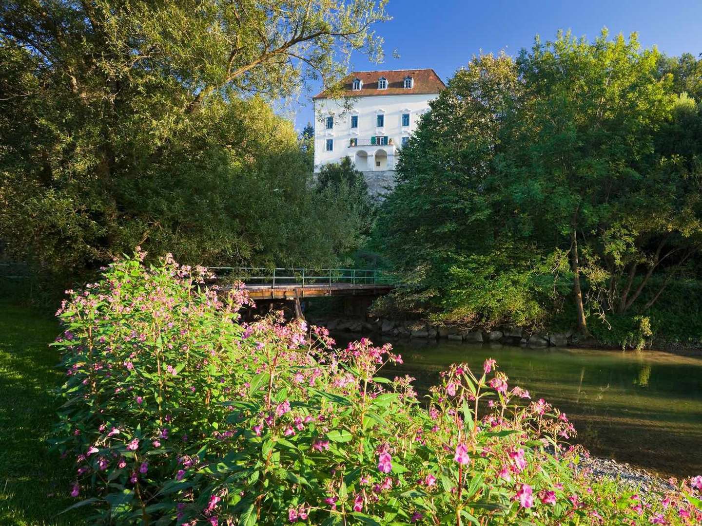 Romantische Tage im Ferienhaus nahe dem Schloss Ernegg inkl. einer Flasche Rotwein | 6 Nächte