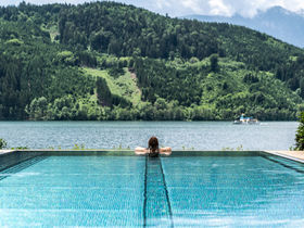 Kurzurlaub am Millstätter See mit Privatstrand & Infinitypool | 2 Nächte