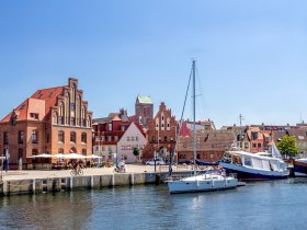 Kurzurlaub an Land, direkt am Hafen von Wismar