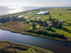 Silvester auf ruhiger Nordseeinsel Pellworm 