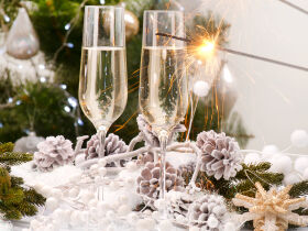 Weihnachtsarrangement nahe der polnischen Ostseeküste 2026