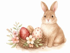 Osterarrangement gut & günstig