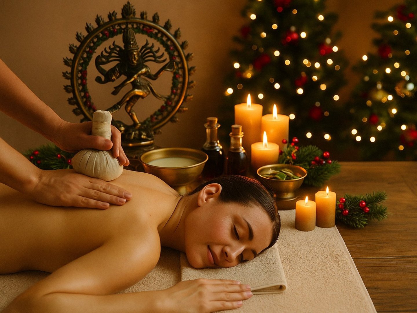 Weihnachts-Relax mit Ayurveda inkl. tschechischem Weihnachtsdinner &10 Kurbehandlungen  - 6 Nächte