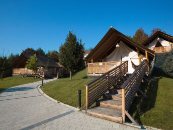 Glamping Villa - Luxus Camping in Natur & Therme in Slowenien | 5 Nächte