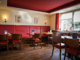 „Kurze Verschnaufpause am Weserradweg “