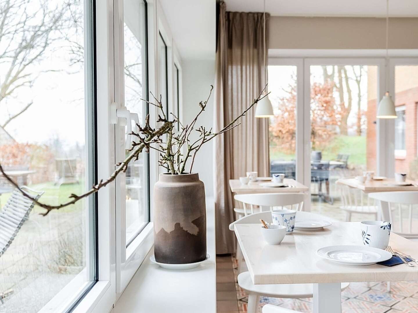 Ruhepol auf skandinavisch an der Ostsee