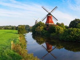 7 Tage Romantischer Urlaub an der Nordsee direkt am Elberadweg     