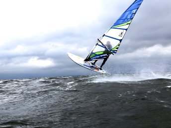 Windsurf-Erlebnis direkt an der Ostsee