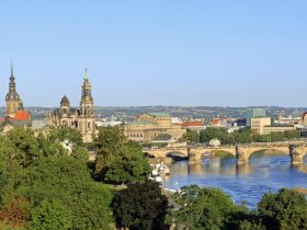  5 Tage Dresden erleben! Direkt  an der Brühlschen Terrasse am Elbufer