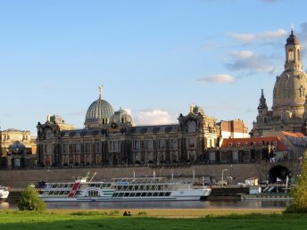 2 Tage Dresden erleben! Direkt  an der Brühlschen Terrasse am Elbufer