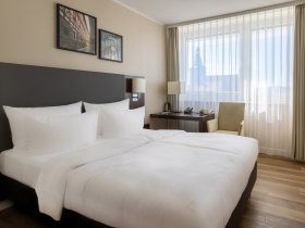 Valentinstag über den Dächern der Stadt in Erfurt - 2 Tage