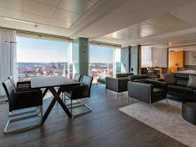 Valentinstag über den Dächern der Stadt in Erfurt - 2 Tage